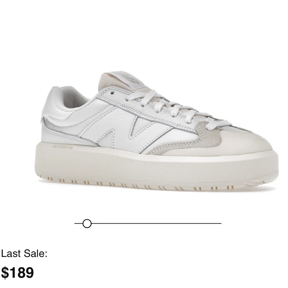 New Balance CT302 White Moonbeam